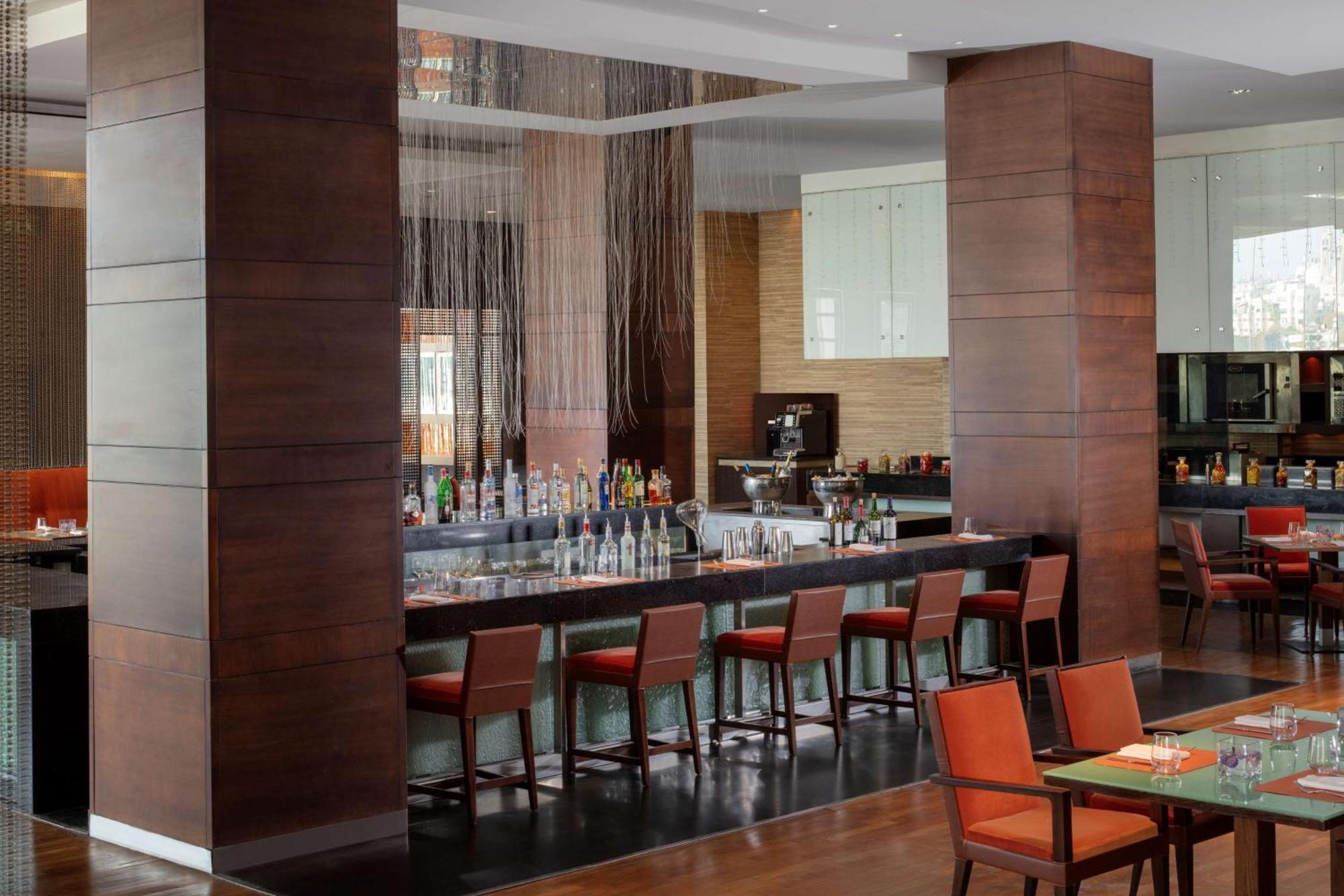 ホテル グランド ハイヤット アンマン エクステリア 写真 The bar at the hotel